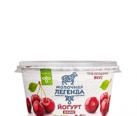 Йогурт 2,8% и 3,4% (180г), 8 видов, Молочная Легенда, Ставрополь , по МЕРКУРИЙ