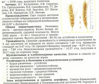 Семена пшеницы озимой :Безостая 100, Маркиз, Караван, Дуплет, Ваня