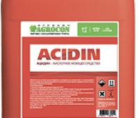 Жидкое кислотное моющее средство Acidin (Ацидин)
