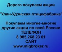 Покупка акций «Улан-Удэнская птицефабрика»