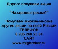 Покупка акций Назаровоагроснаб