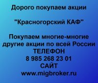 Покупка акций Красногоский КАФ