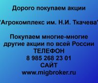 Покупаем акции ОАО Агрокомплекс им. Ткачева