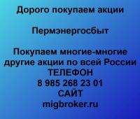 Покупка акций «Пермэнергосбыт»