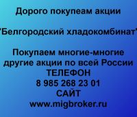 Покупаем акции ОАО Белгородский хладокомбинат