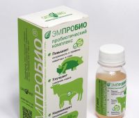 Пробиотическая кормовая добавка для сельскохозяйственных и мелких домашних животных ТМ «Эмпробио»